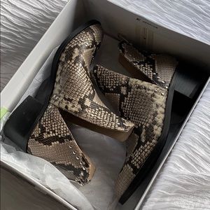 Steve Madden Snakeskin Boots